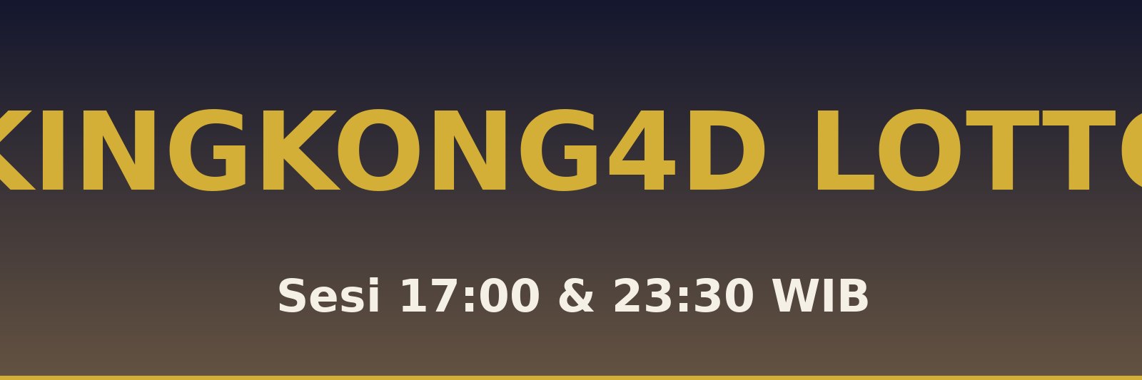 Kingkong4D Lotto Tenggulun